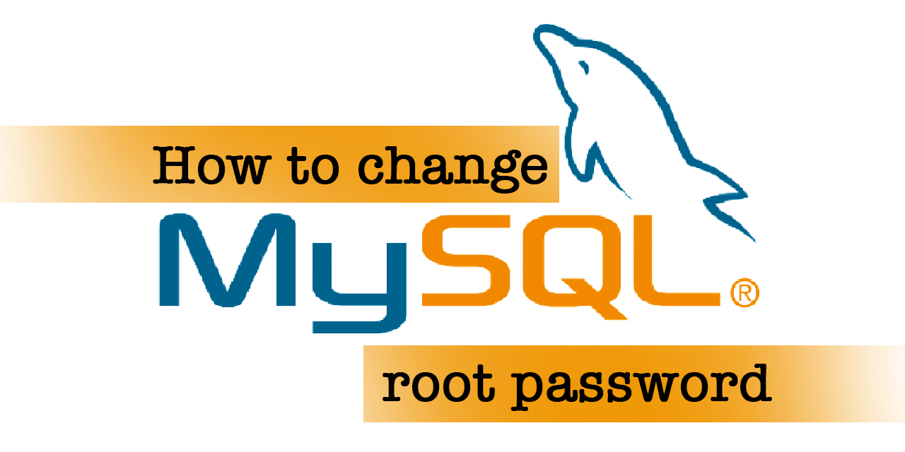 How to change MySQL root password